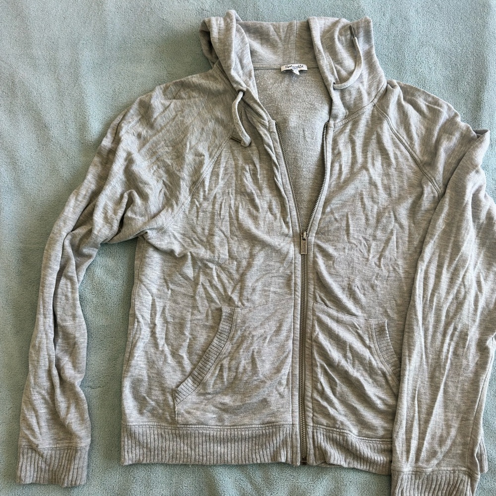 Splendid Heather Gray Pullover Hoodie